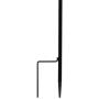 Sorbus Bird Feeding Bath Station, Metal Deck Pole for Bird Feeders, Great for Attracting Birds Outdoors, Backyard, Garden (Bird Bath Feeder Station - Black)