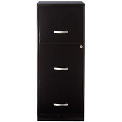 LLR18573 - Lorell SOHO 18 3-Drawer Vertical File