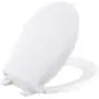 Kohler K-4639-0 Cachet Round White Toilet Seat, with Grip-Tight Bumpers, Quiet-Close Seat, Quick-Release Hinges, Quick-Attach Hardware, Toilet Seat Kohler K-4639-0 Cachet Round White Toilet Seat, with Grip-Tight Bumpers, Quiet-Close Seat, Quick-Release Hinges, Quick-Attach Hardware, Toilet Seat