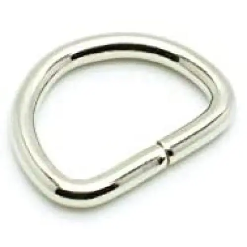 100pcs/pack 3/8 inch Metal D Ring Semi-Circular Non Welded Nickel Plated for Hardware Bags Ring Hand DIY Accessories 100pcs/pack 3/8 inch Metal D Ring Semi-Circular Non Welded Nickel Plated for Hardware Bags Ring Hand DIY Accessories