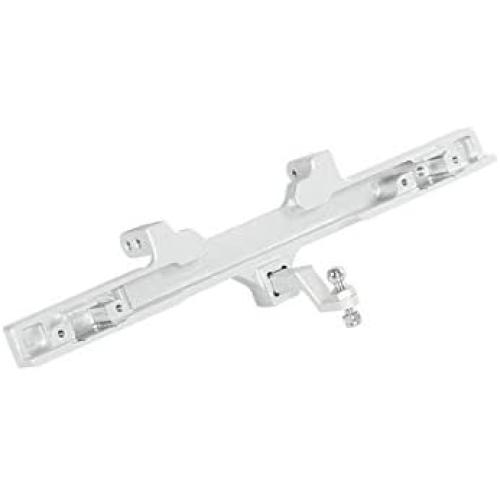 HONG YI-HAT Metal Rear Bumper with Tow Hook Suitable for TRAXXAS TRX6 G63 6X6 RC Car Parts Accessories Spare Parts (Color : Silver)