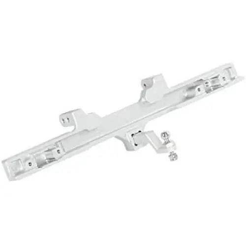 HONG YI-HAT Metal Rear Bumper with Tow Hook Suitable for TRAXXAS TRX6 G63 6X6 RC Car Parts Accessories Spare Parts (Color : Silver)
