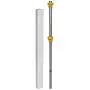 WamBam Fence BL19101 Nantucket Picket Vinyl Fence, White