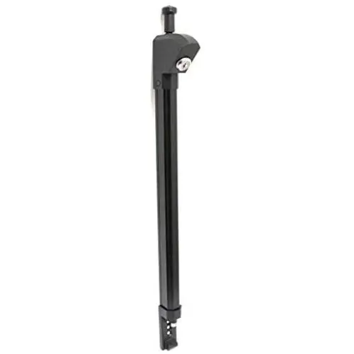 Kiavetta Child Pool Safety Gate Latch Top Pull Black (Nylon, 13'' Tall Latch)