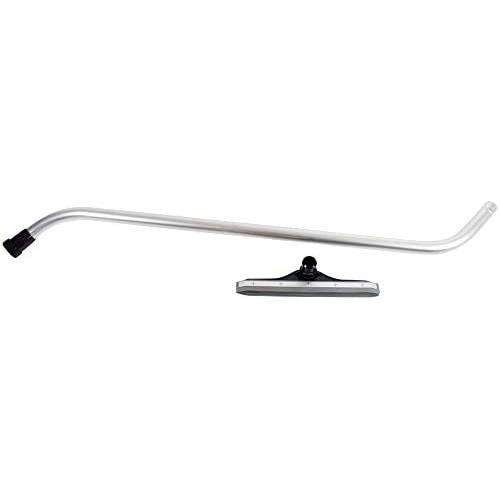 Cen-Tec Systems 94896 Wet/Dry Squeegee Vacuum Attachment with 1-Piece S-Wand, Aluminum