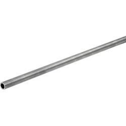 Unpolished (Mill) 1008-1010 Steel Round Tube, 1.250'' Outer Diameter, 0.120'' Wall Thickness, 1.010'' Inner Diameter, 4 Length