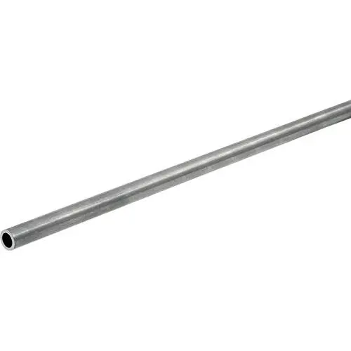 Unpolished (Mill) 1008-1010 Steel Round Tube, 1.250'' Outer Diameter, 0.120'' Wall Thickness, 1.010'' Inner Diameter, 4 Length