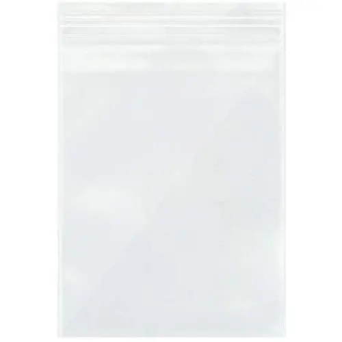 Heoawrk 3x 4 Small Clear Ziplock Poly Bags, 100pcs Resealable Plastic Zipper Bags, 2 Mil Thick - Food Grade Safe. Great for Candy, Cookies, Jewelry, Pill, and Party Favors