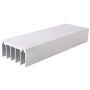 Awxlumv Aluminum Chipset Heat Sink 120 x 40 x 20 mm / 4.72 x 1.57x 0.79 inch Diffusion Cooling Fin Comb Heatsink Cooler 2Pcs