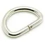 100pcs/pack 3/8 inch Metal D Ring Semi-Circular Non Welded Nickel Plated for Hardware Bags Ring Hand DIY Accessories 100pcs/pack 3/8 inch Metal D Ring Semi-Circular Non Welded Nickel Plated for Hardware Bags Ring Hand DIY Accessories