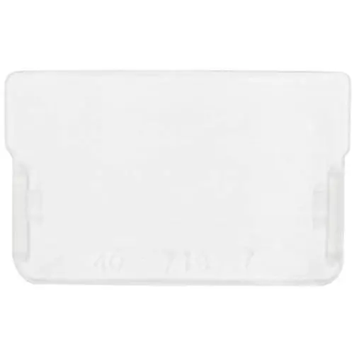 Akro-Mils 40716 Width Dividers for Plastic Storage Hardware and Craft Cabinet Small Drawers, (16-Pack), Clear