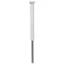 Zippity Outdoor Products ZP19003 Newport Finishing Dig Vinyl Post, 3 Tall, White Zippity Outdoor Products ZP19003 Newport Finishing Dig Vinyl Post, 3 Tall, White