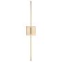 JONATHAN Y JYL7022B Makena 28'' Dimmable Integrated Metal Wall Sconce Minimalistic,Modern,Contemporary 3000K LED Bulbs for Bedroom Livingroom Bathroom Hallway, Gold