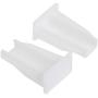 Prime-Line R 7227 Rear Drawer Track Socket, Nylon, White Prime-Line R 7227 Rear Drawer Track Socket, Nylon, White