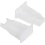 Prime-Line R 7227 Rear Drawer Track Socket, Nylon, White