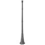 Hepworth Traditional Outdoor Light Post and Cap Base Veranda Bronze 76 3/4'' for Post Exterior House Garden Yard Porch Deck Walkway - John Timberland