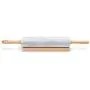 Fox Run Polished Marble Rolling Pin with Wooden Cradle, 10-Inch Barrel, White Fox Run Polished Marble Rolling Pin with Wooden Cradle, 10-Inch Barrel, White
