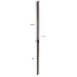 for Ozark Trail 14 X 14 Straight Leg Canopy Gazebo Side Truss Bar 39 3/4'' Replacement Parts Canopy Repair