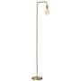 O’Bright Industrial Floor Lamp for Living Room, Metal Lamp, E26 Socket, 70 Inches, Minimalist Design for Decorative Lighting, Stand Lamp for Bedroom, Office, Dorm, Gold