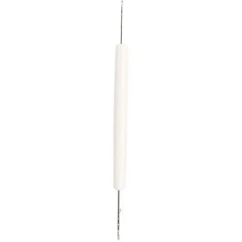 GLOGLOW Sewing Machine Accessories, Knitting Machine Parts Metal Double-Ended Needle with Plastic Handle for Silver Reed LK360 LK150 LK100 SK860