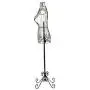 Adjustable- Mannequin Dress Form Female Black Steel Wire 32''22''32'' on Decorative Stand (0004 Black) Adjustable- Mannequin Dress Form Female Black Steel Wire 32''22''32'' on Decorative Stand (0004 Black)