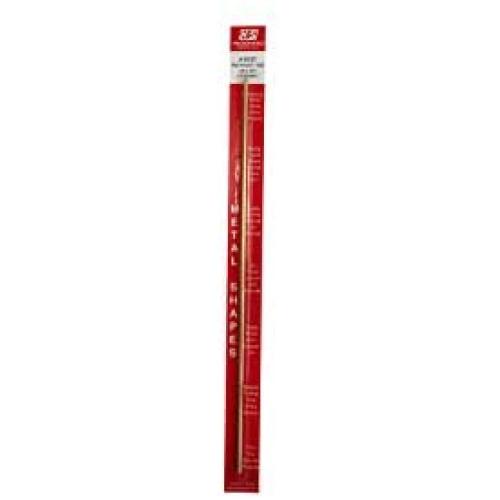 K & S Precision Metals 8127 1/8x12 RND BRS Tube, Pack of 1
