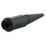 Metal Lugz Spiked Lugz Black 14x1.5 Thread 4.4'' Overall Length kit Contains 32 Lugs & 1 Key