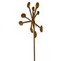 Metal Flower Arrangement 9-Piece Set | Rusty Finish | Made in USA