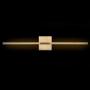 JONATHAN Y JYL7022B Makena 28'' Dimmable Integrated Metal Wall Sconce Minimalistic,Modern,Contemporary 3000K LED Bulbs for Bedroom Livingroom Bathroom Hallway, Gold