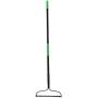 Hooyman Landscape and Metal Bow Rake with Heavy Duty Construction and Ergonomic No-Slip Handle for Gardening, Land Management, Yard Work, Farming and Outdoor