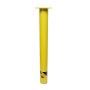 BISupply Parking Bollard – 42in Street Bollard Parking Post, Metal Sign Posts Steel Safety Bollard Traffic Pole