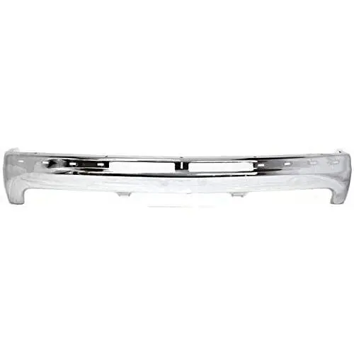 Front Bumper Compatible with 1999-2002 Chevrolet Silverado 1500 Chrome with Brackets Front Bumper Compatible with 1999-2002 Chevrolet Silverado 1500 Chrome with Brackets
