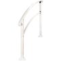 Metty Metal Outdoor Stair Railing, Handrails for Outdoor Steps 5 Step Handrail Fits 1 to 5 Steps Transitional Handrail with Stair Railing Kit(White) Metty Metal Outdoor Stair Railing, Handrails for Outdoor Steps 5 Step Handrail Fits 1 to 5 Steps Transitional Handrail with Stair Railing Kit(White)