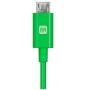 Monoprice Select Series USB A to Micro B Charge & Sync Cable, 6ft Green