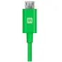 Monoprice Select Series USB A to Micro B Charge & Sync Cable, 6ft Green