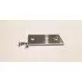 Door Strike Plate Filler | Filler Plate 1 1/8'' x 2 1/4'' | Cylindrical Filler Plate | TUFF STRIKE | Brushed Chrome Door Strike Plate Filler | Filler Plate 1 1/8'' x 2 1/4'' | Cylindrical Filler Plate | TUFF STRIKE | Brushed Chrome