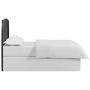 Crosley Furniture Whitney Arched Metal Headboard, King, Black