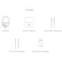 Master & Dynamic MW65 Active Noise-Cancelling (Anc) Wireless Headphones – Bluetooth Over-Ear Headphones with Mic – Gunmetal/ Black Leather