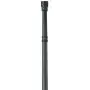 Hepworth Outdoor Post and Cap Base Black Iron Pole 76 3/4'' for Exterior House Porch Yard - John Timberland Hepworth Outdoor Post and Cap Base Black Iron Pole 76 3/4'' for Exterior House Porch Yard - John Timberland