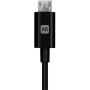 Monoprice USB-A to Micro B Cable - 6 Feet - Black, Polycarbonate Connector Heads, 2.4A, 22/30AWG - Select Series