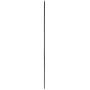 T03 - Iron Balusters - Double Twist - Hollow - 44 in X 1/2 in Square - Box of 15 (Satin Black)