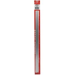 K&S Precision Metals 9807 Round Aluminum Tube, 8mm O.D. X .45mm Wall Thickness X 300mm Long, 2 Pieces per Pack, Made in The USA