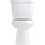 Kohler K-4639-0 Cachet Round White Toilet Seat, with Grip-Tight Bumpers, Quiet-Close Seat, Quick-Release Hinges, Quick-Attach Hardware, Toilet Seat Kohler K-4639-0 Cachet Round White Toilet Seat, with Grip-Tight Bumpers, Quiet-Close Seat, Quick-Release Hinges, Quick-Attach Hardware, Toilet Seat