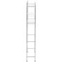Honey-Can-Do BTH-05079 3-Tier Metal Bathroom Shelf Space Saver, 9.45 x 22.83 x 59.84, Chrome