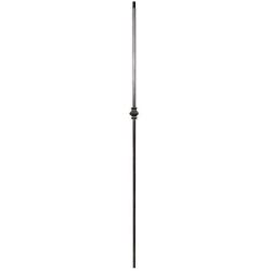 T60 - Iron Balusters - Single Knuckle - Hollow - 44'' Tall - 1/2'' Square - Box of 10 (Oil-Rubbed Bronze)