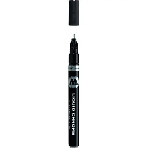 Molotow Liquid Chrome Alcohol Paint Pump Marker, 2mm, 1 Each Molotow Liquid Chrome Alcohol Paint Pump Marker, 2mm, 1 Each