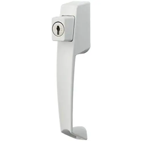 Ideal Security BK312W VP Push Button Storm Door Handle Set with Key lock All Metal Build, Premium Inside Latch, White. Ideal Security BK312W VP Push Button Storm Door Handle Set with Key lock All Metal Build, Premium Inside Latch, White.