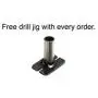 Sheppard Brackets - Floating Shelf Bracket (46 inch) - Heavy Duty - Metal Commercial Grade - Hidden Hardware for Decorative Wall Shelves.