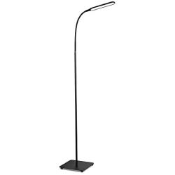 TaoTronics LED Floor Lamp, 4 Brightness Levels & 4 Colors Dimmable Floor Lamp Modern Standing Light Adjustable Gooseneck Task Lighting for Reading Living Room Bedroom Office Piano