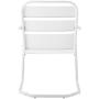 Crosley Furniture CO1030-WH Brighton Retro Metal Chair, Set of 2, White